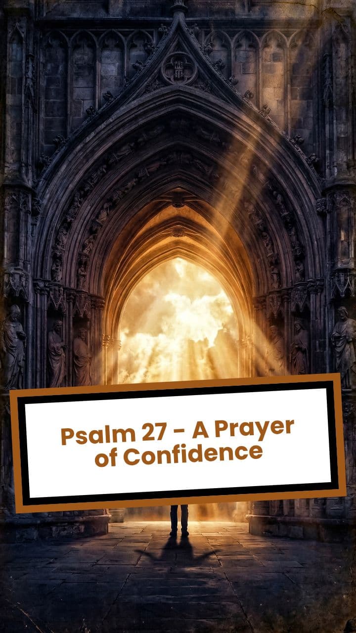 Psalm 27 - A Prayer of Confidence