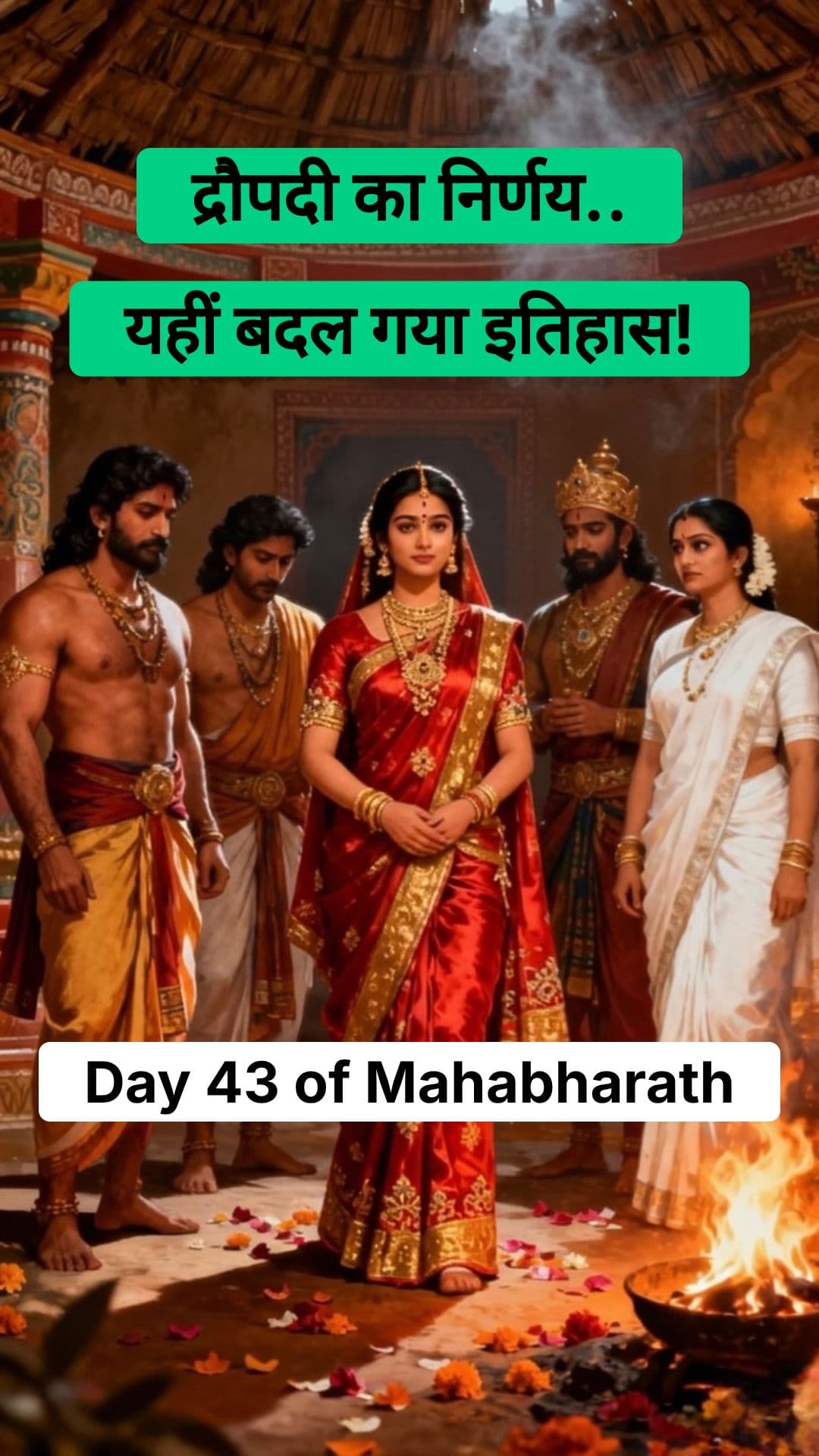 द्रौपदी का अद्वितीय विवाह