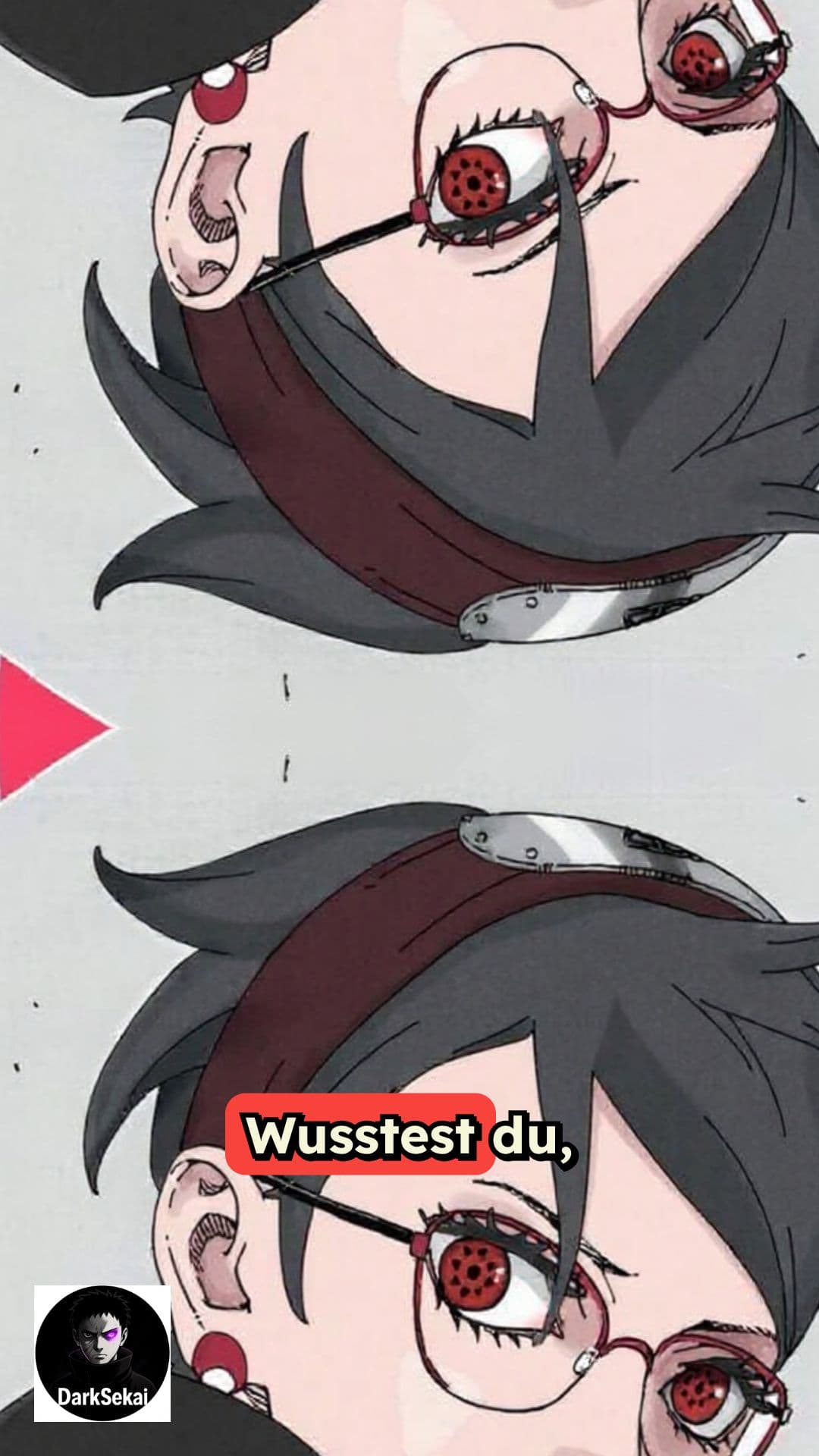 Saradas Mangekyō: Eine Warnung der Zukunft