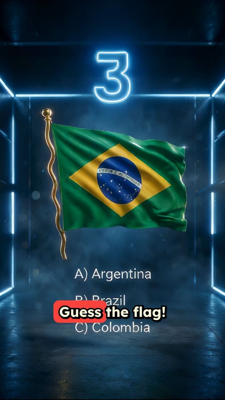 Guess The Flag Quiz – Part 2! 🧠🚩