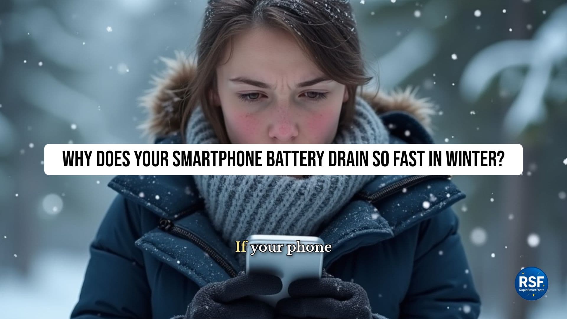 Why Does Your Smartphone Battery Drain So Fast in Winter? | RapidSmartFacts