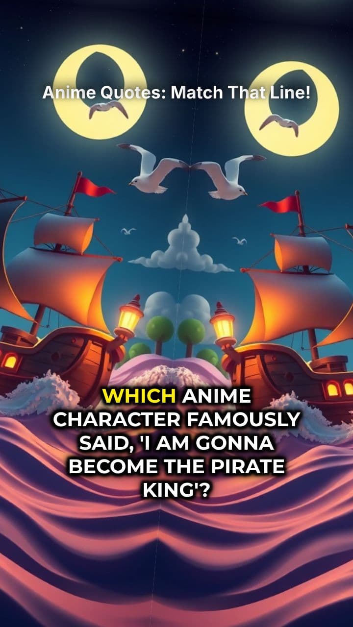 Anime Quotes: Match That Line!