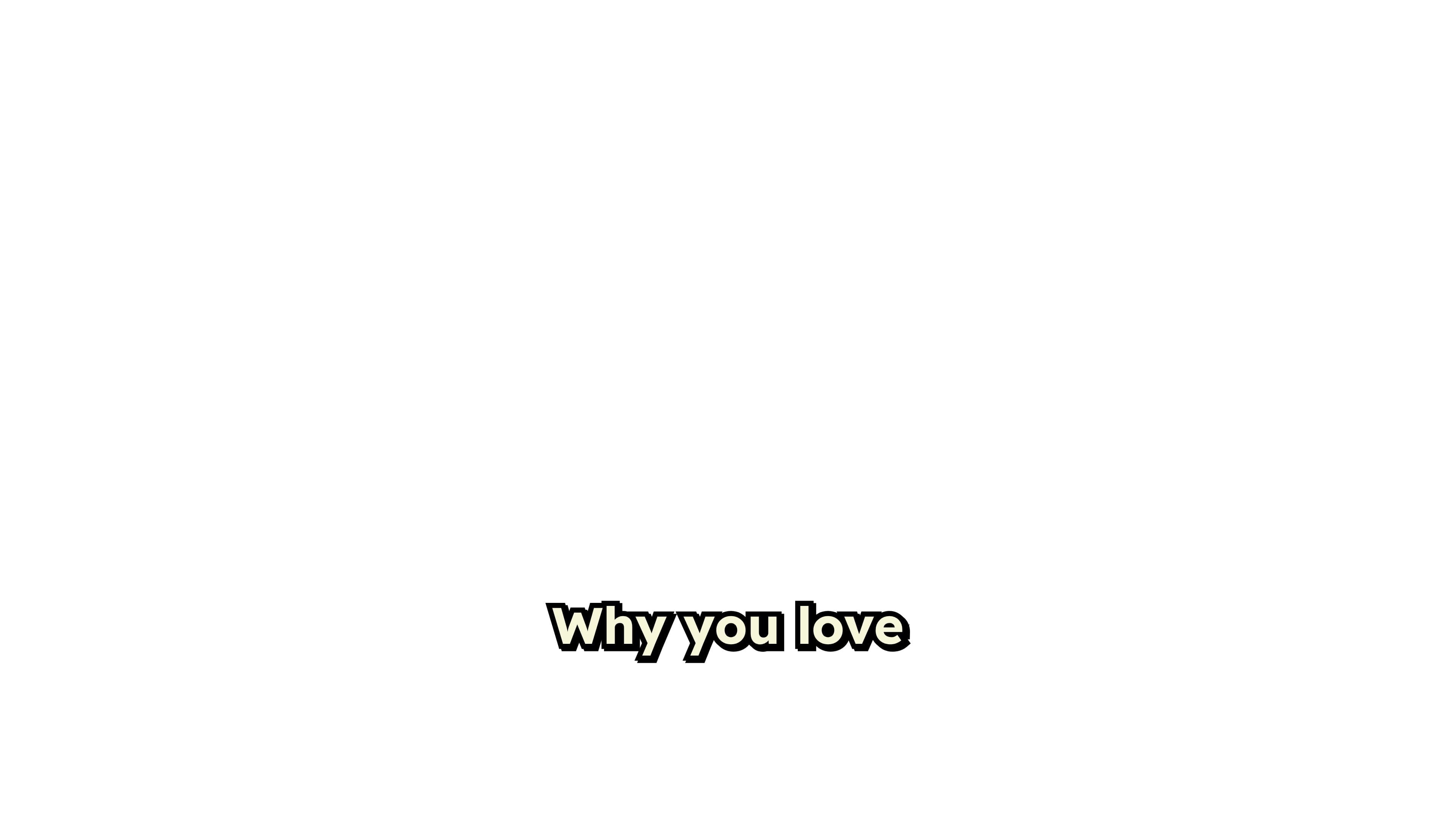 God, You Love Me So