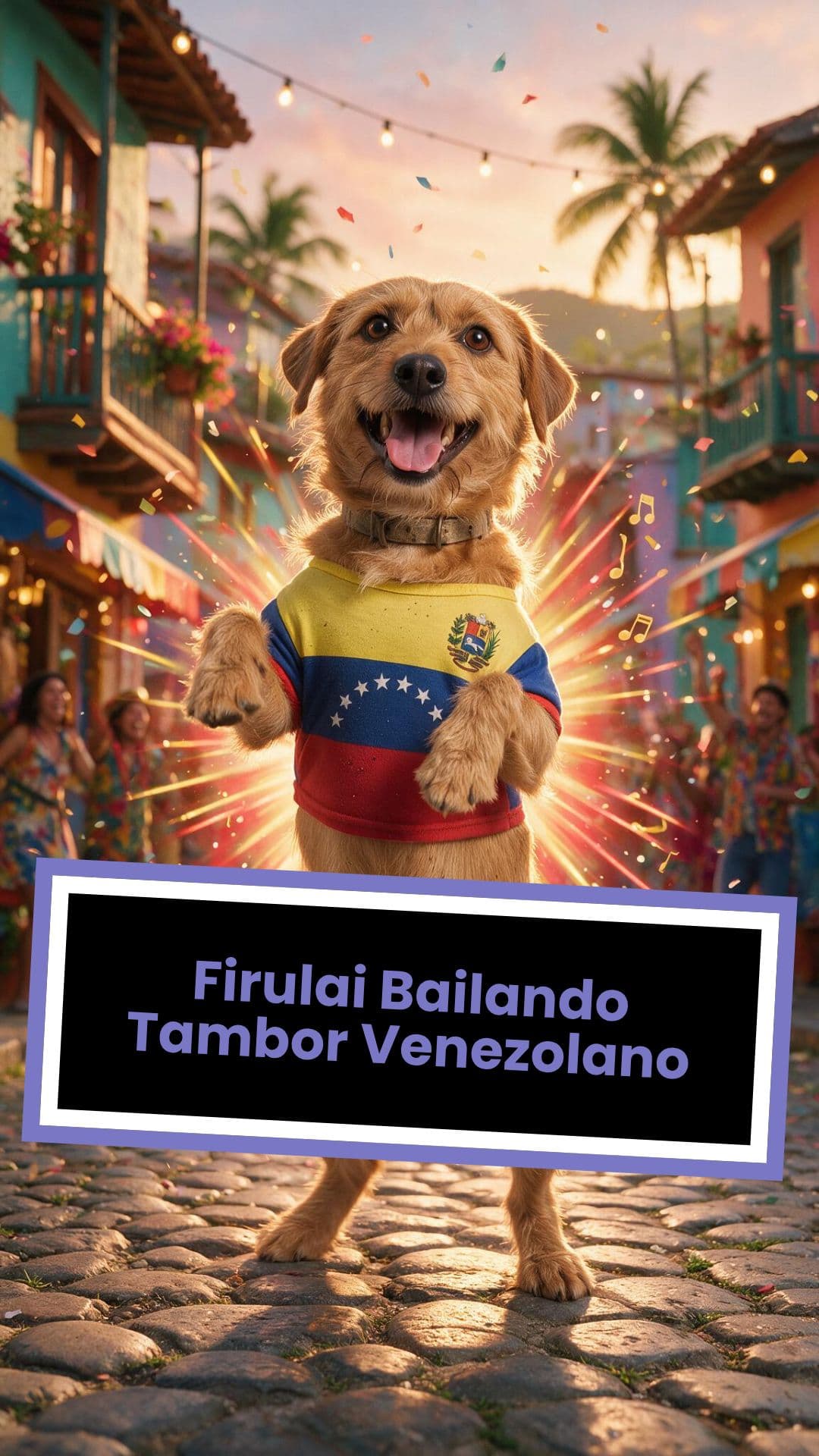 Firulai Bailando Tambor Venezolano