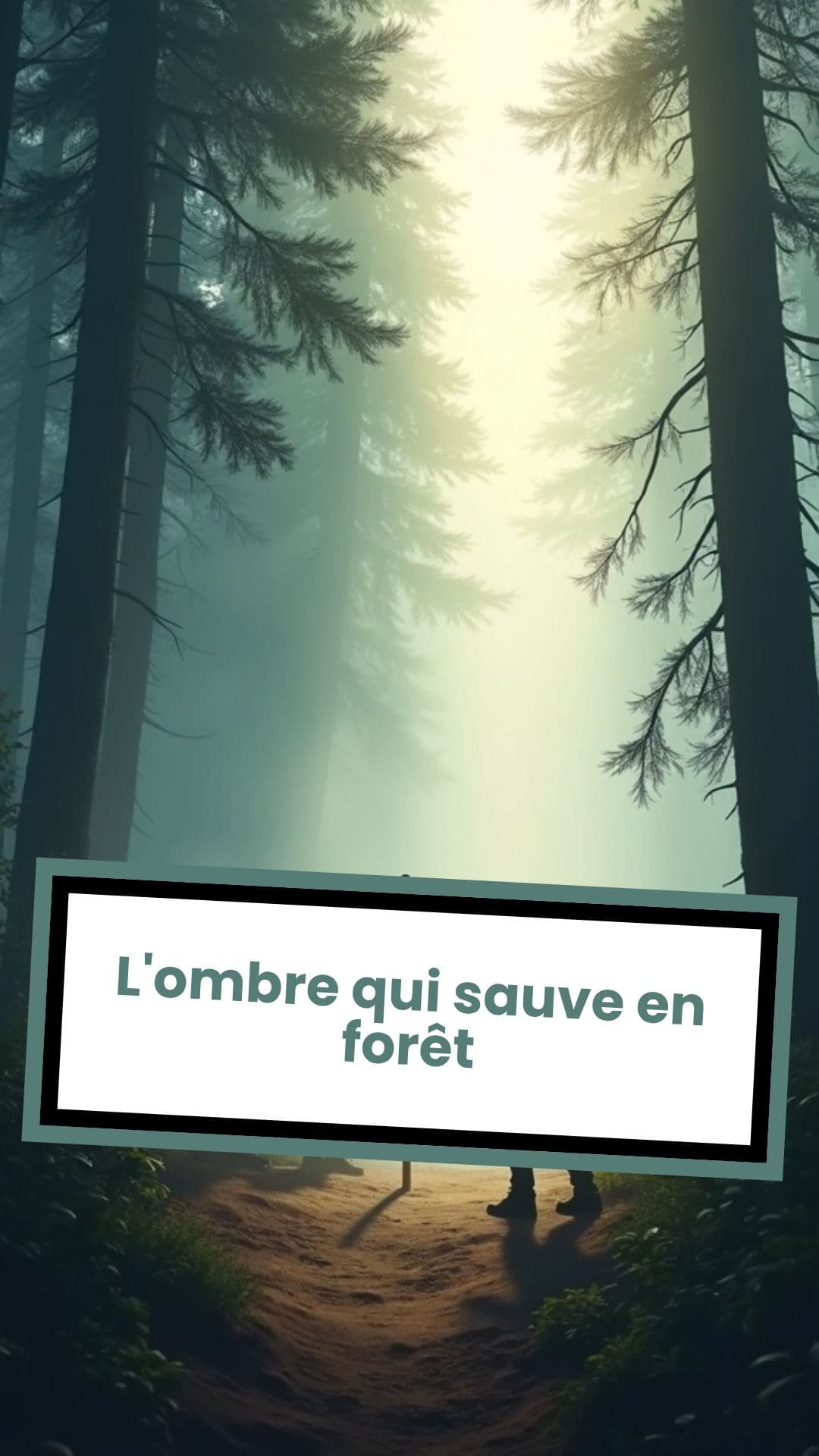 L'ombre qui sauve en forêt