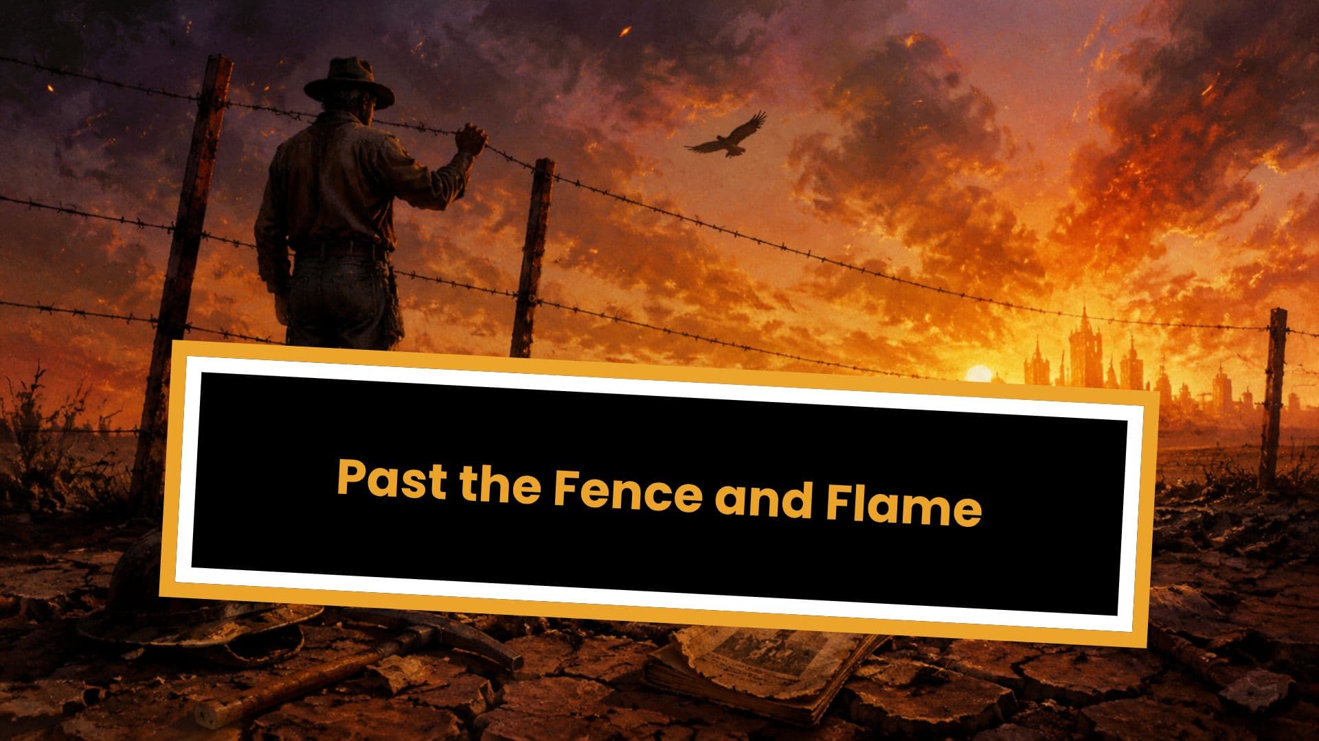 Past the Fence and Flame