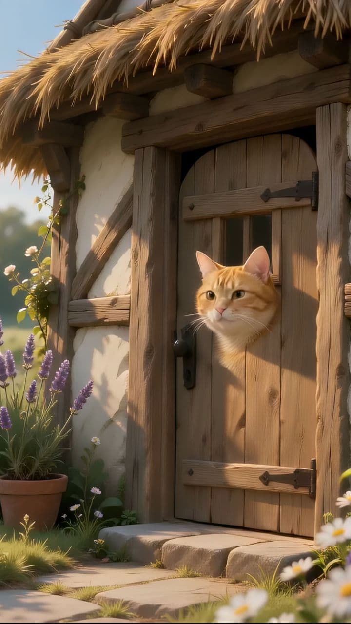 The Garden of the Cheerful Cat