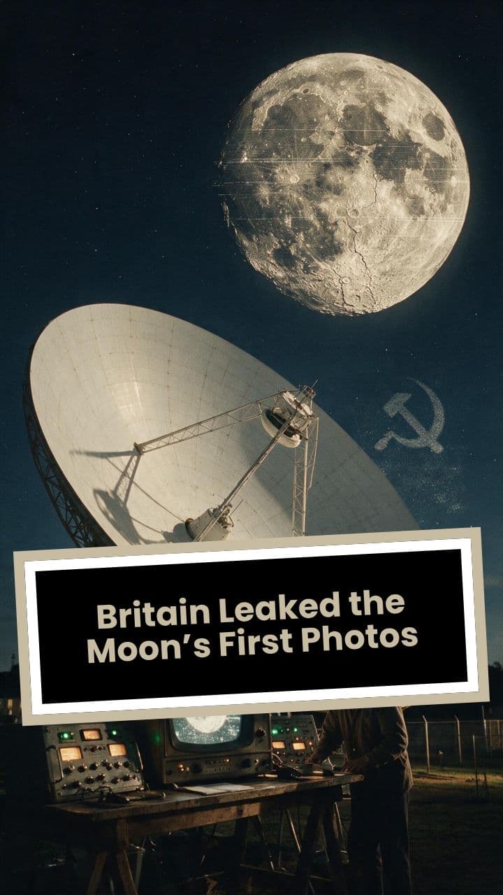 Britain Leaked the Moon’s First Photos