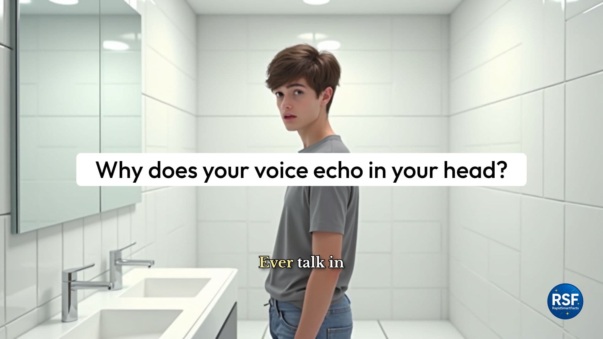Why Do We Sometimes Hear Our Own Voice Echo Inside Our Head? | RapidSmartFacts