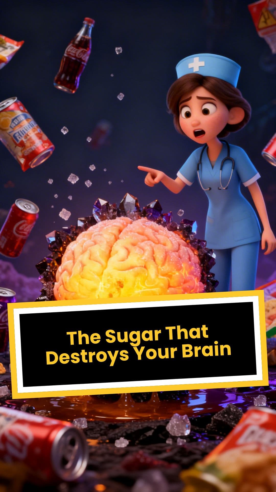 The Sugar That Destroys Your Brain