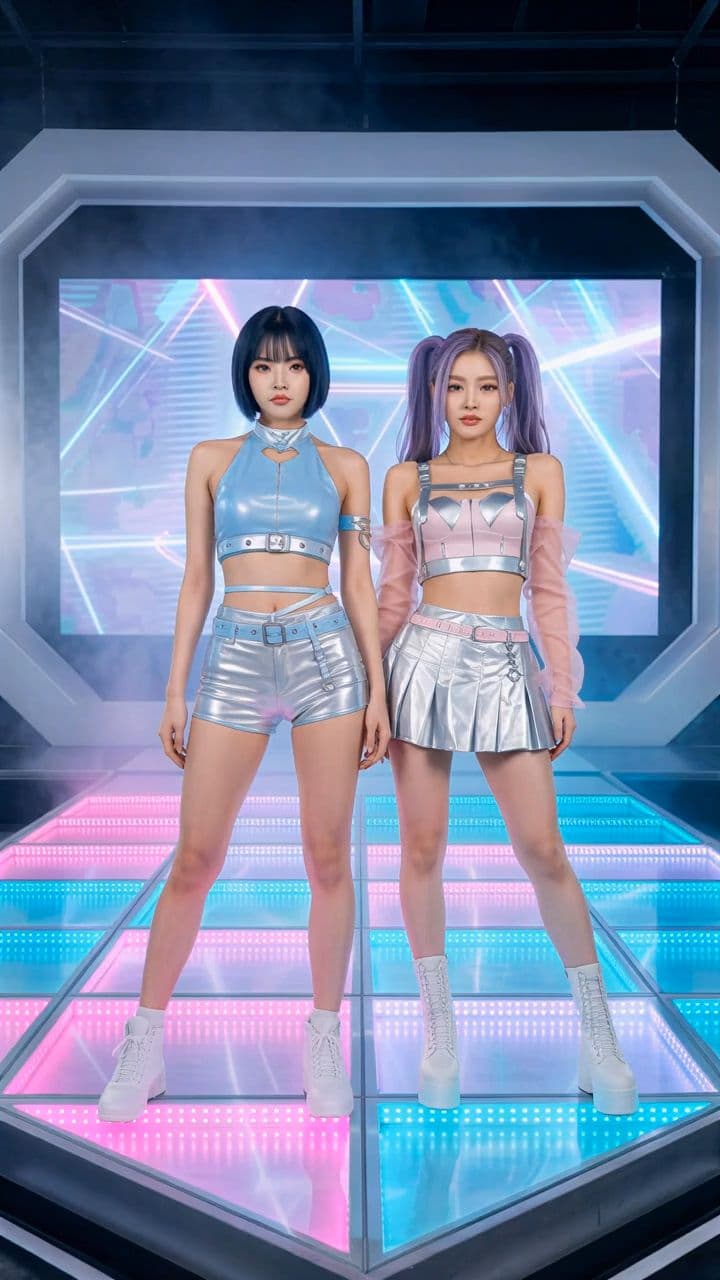 Neon Beat: K-Pop Evolution
