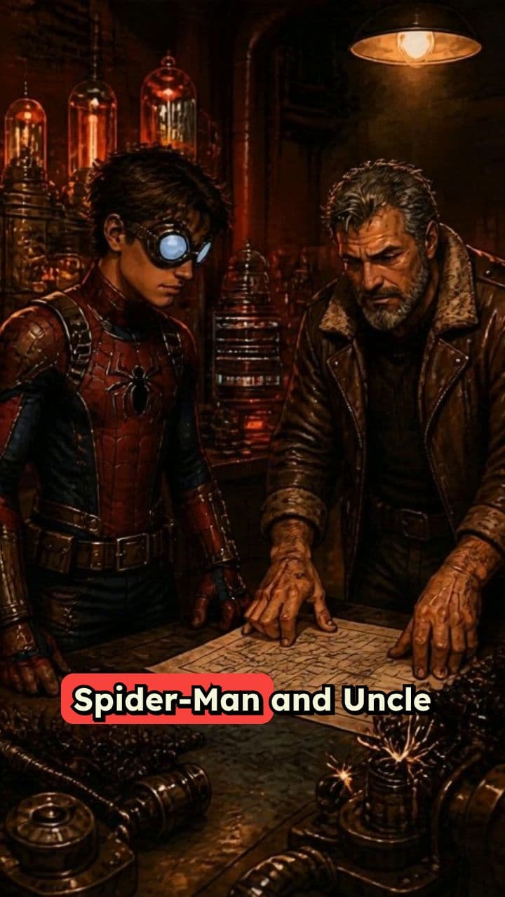 Spider-Man and Uncle Ben Team Up