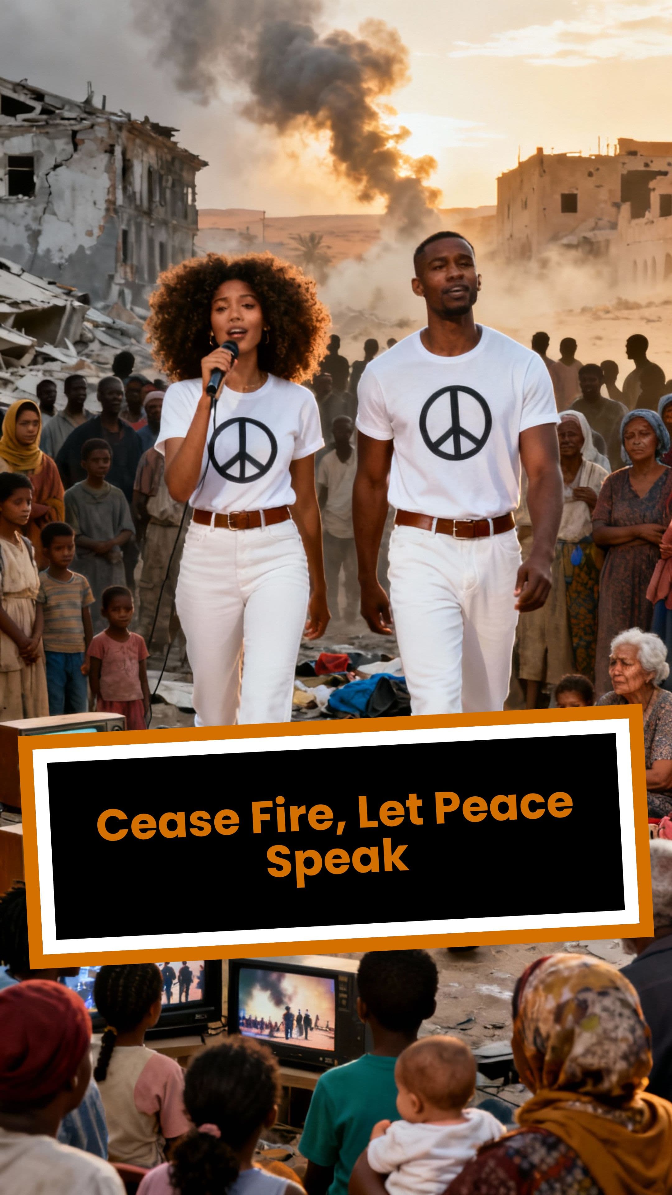 Cease Fire, Let Peace Speak
