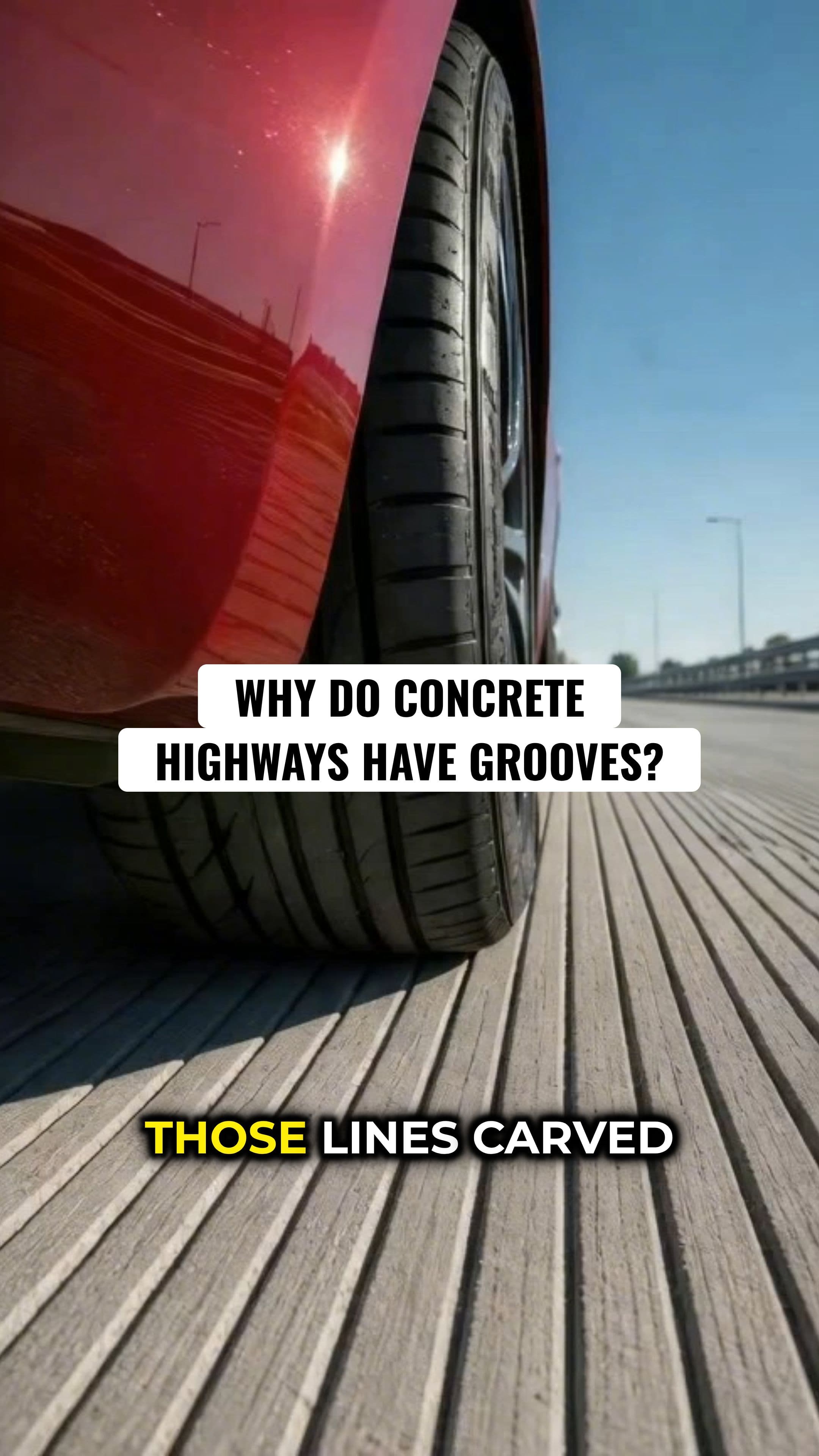Why Concrete Highways Have Grooves