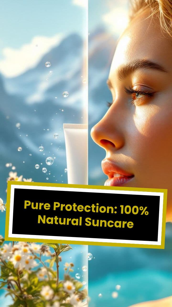 Pure Protection: 100% Natural Suncare
