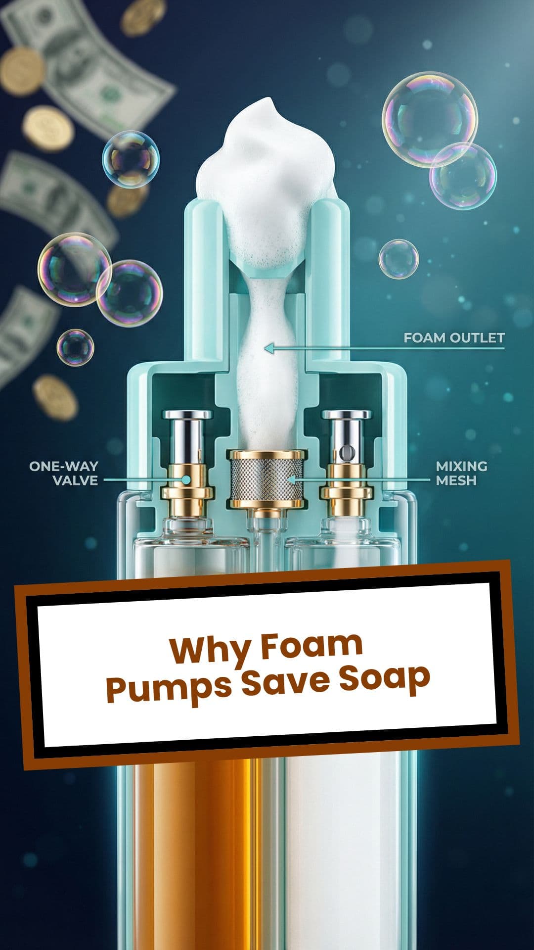 Why Foam Pumps Save Soap