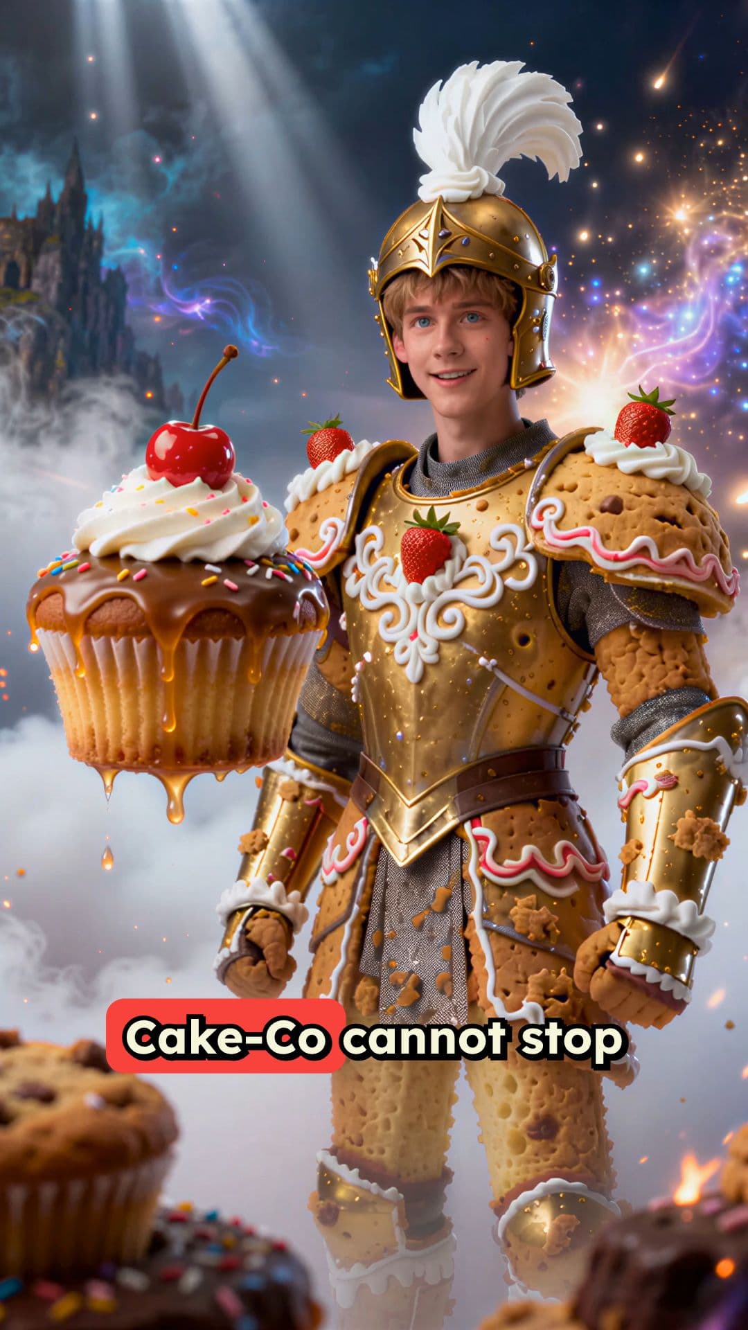 The Enchanted Cherry Cake