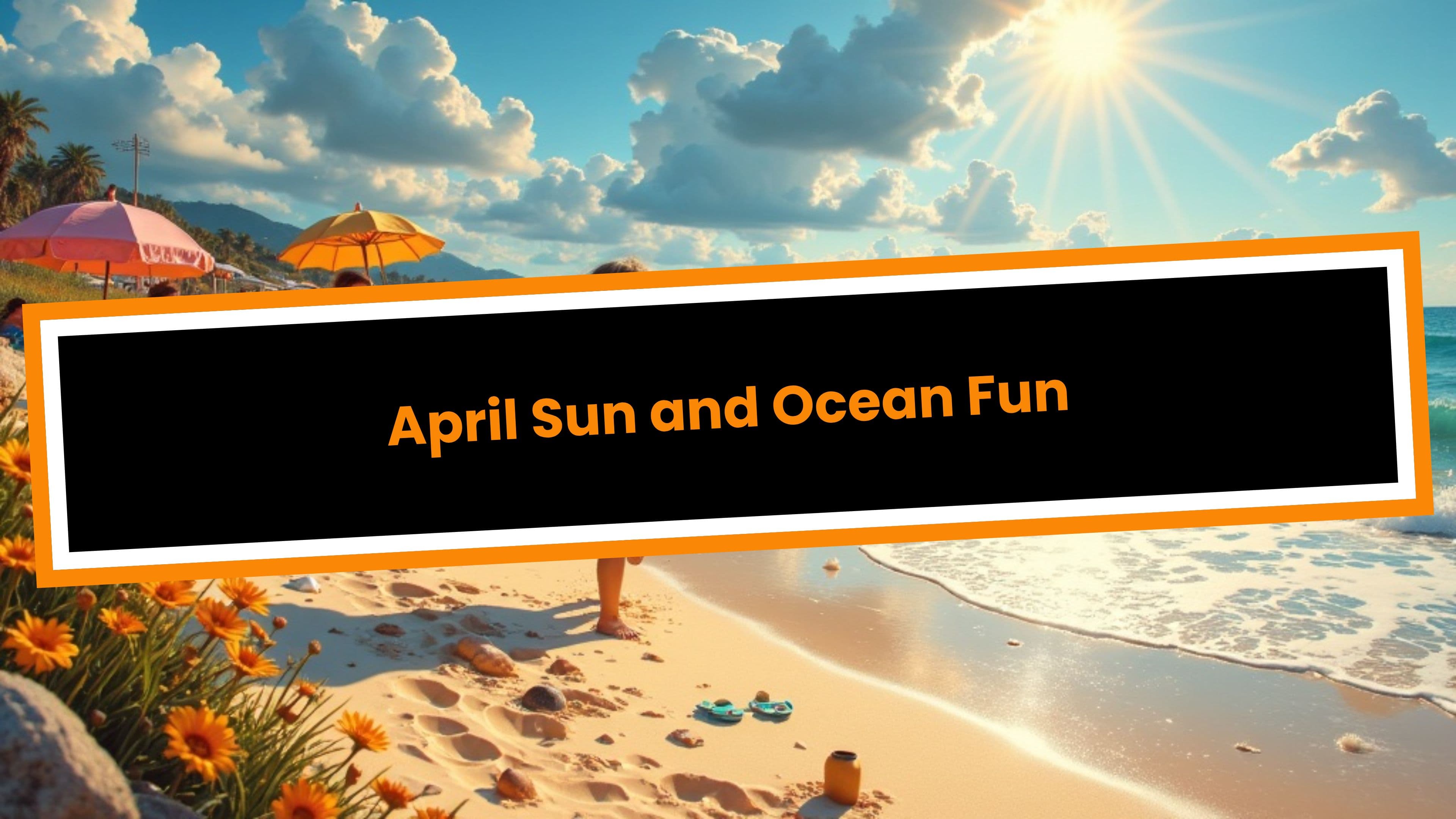 April Sun and Ocean Fun