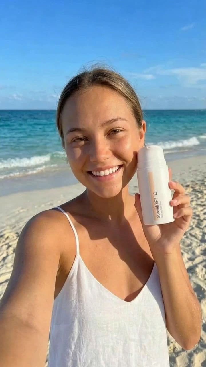 Sunveil SPF 50 Beach UGC Ad