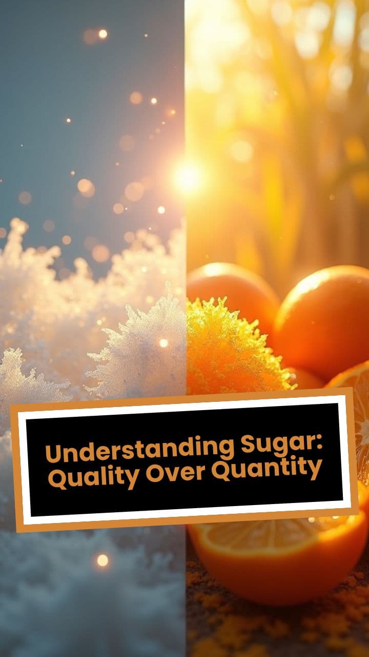 Understanding Sugar: Quality Over Quantity