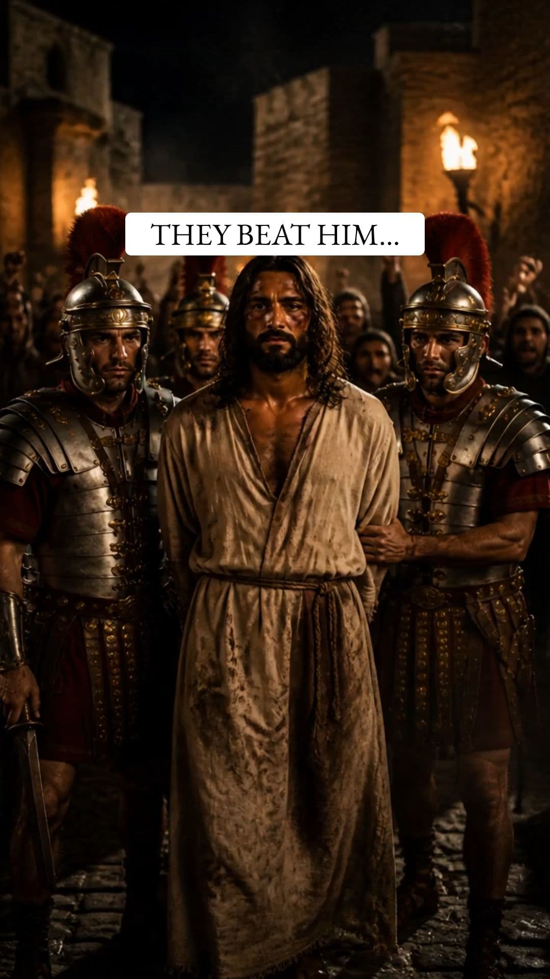 Jesus Beaten & Forgiveness