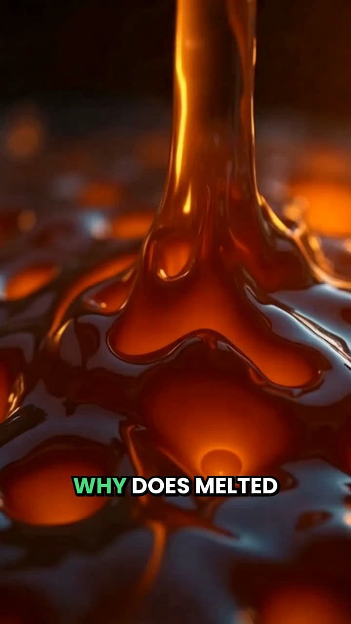 Chocolate Lava Lamp Illusion