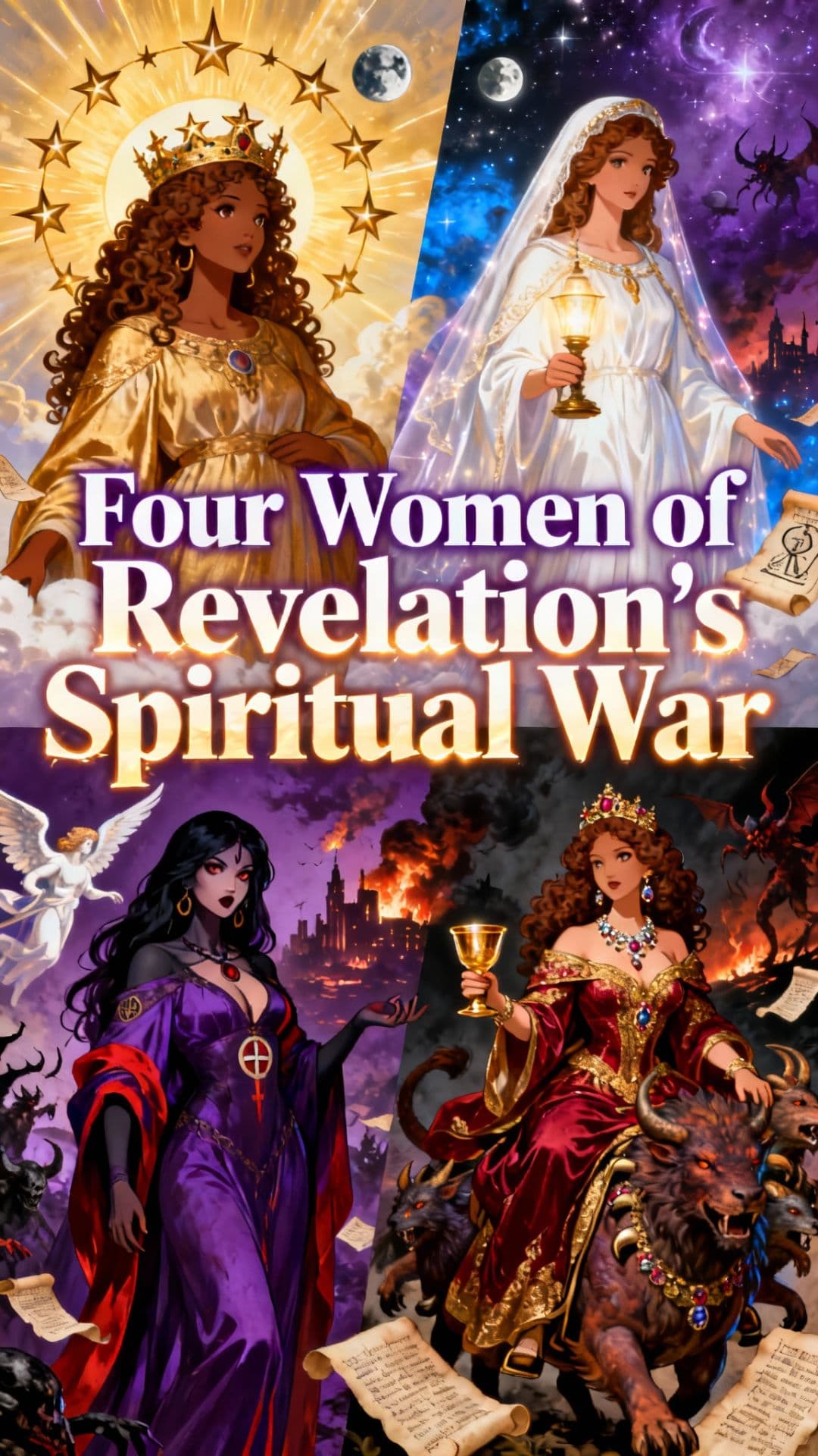 Four Women of Revelation’s Spiritual War