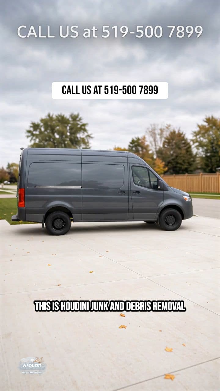 Houdini Junk Removal Influencer Ad
