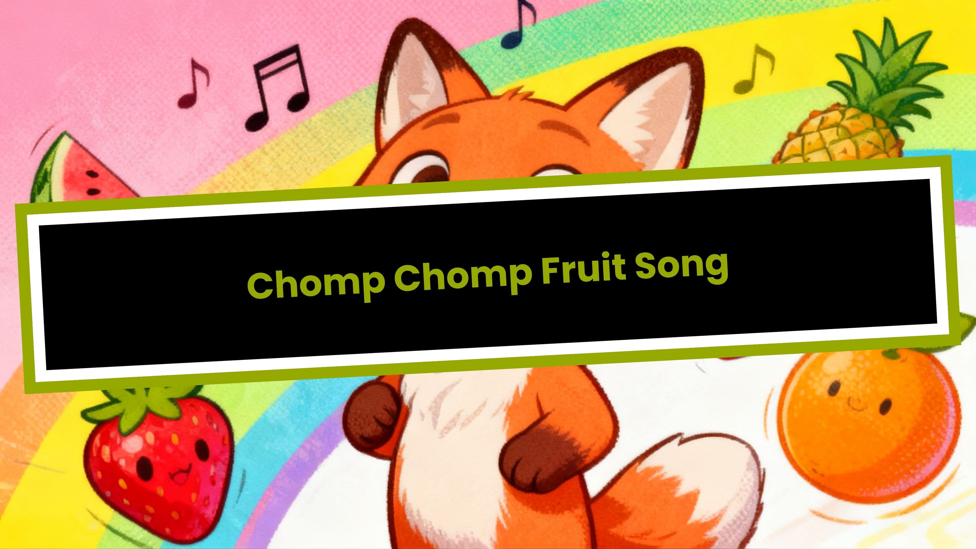 Chomp Chomp Fruit Song