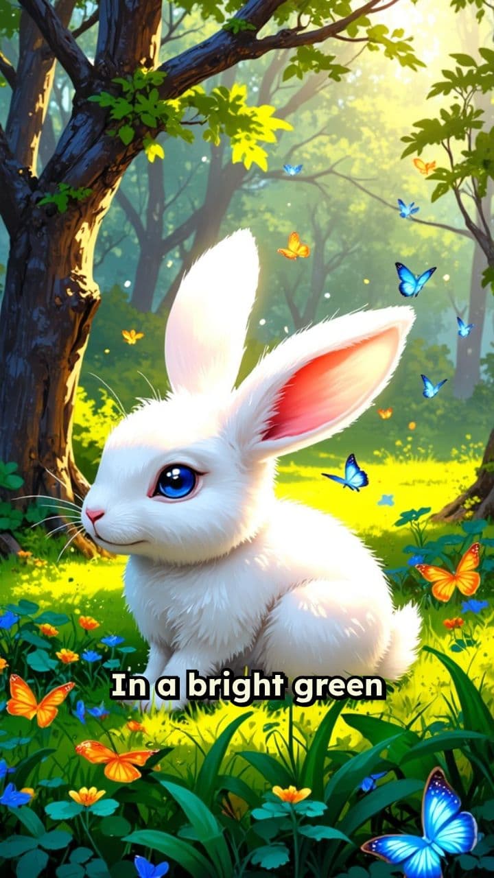 Bobo the Bunny in Rainbow Forest
