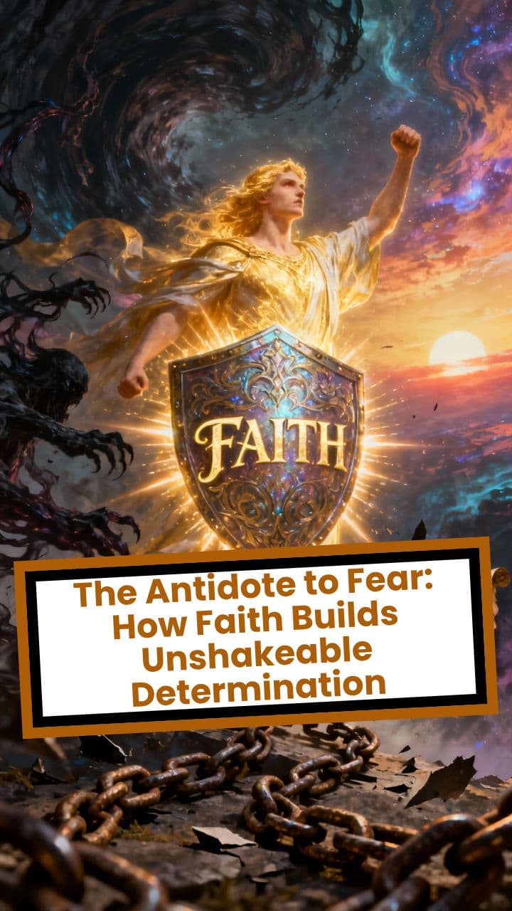 The Antidote to Fear: How Faith Builds Unshakeable Determination