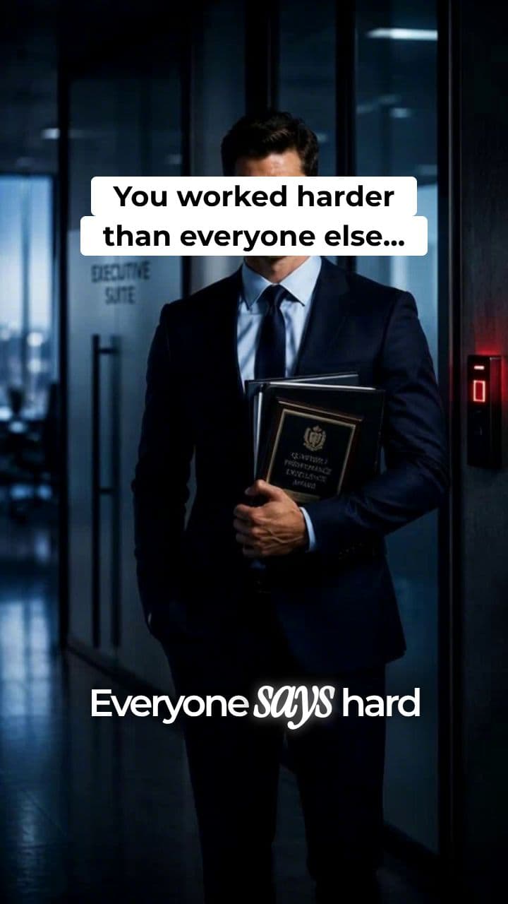 Everyone Thinks Hard Work Gets You Promoted. They're Wrong.