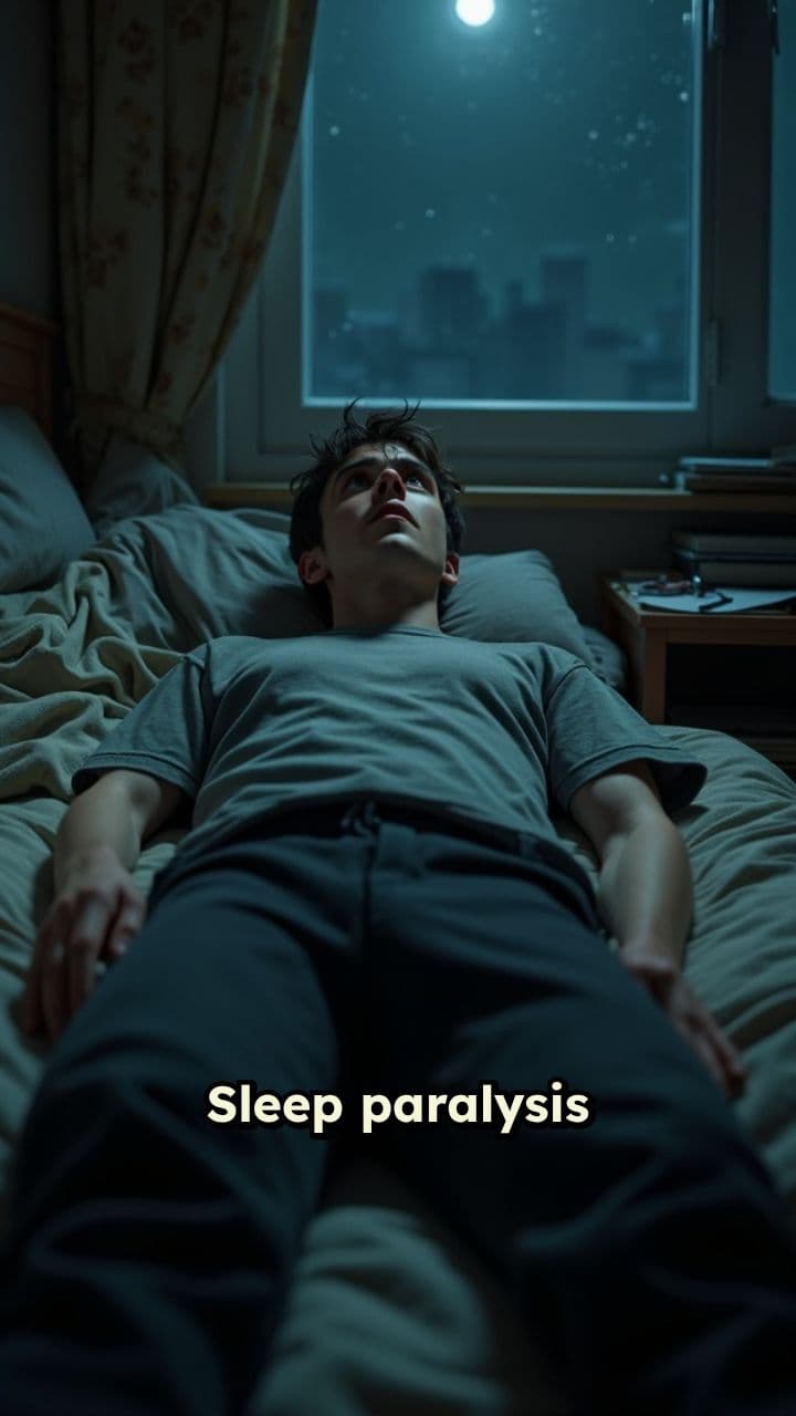 Haunting Encounter During Sleep Paralysis