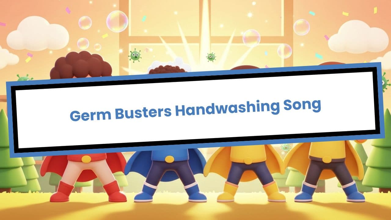Germ Busters Handwashing Song