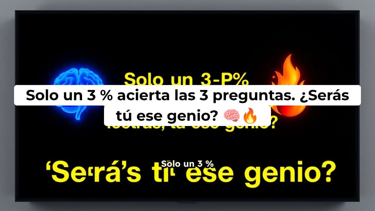 QUIZ: Cultura General Exprés