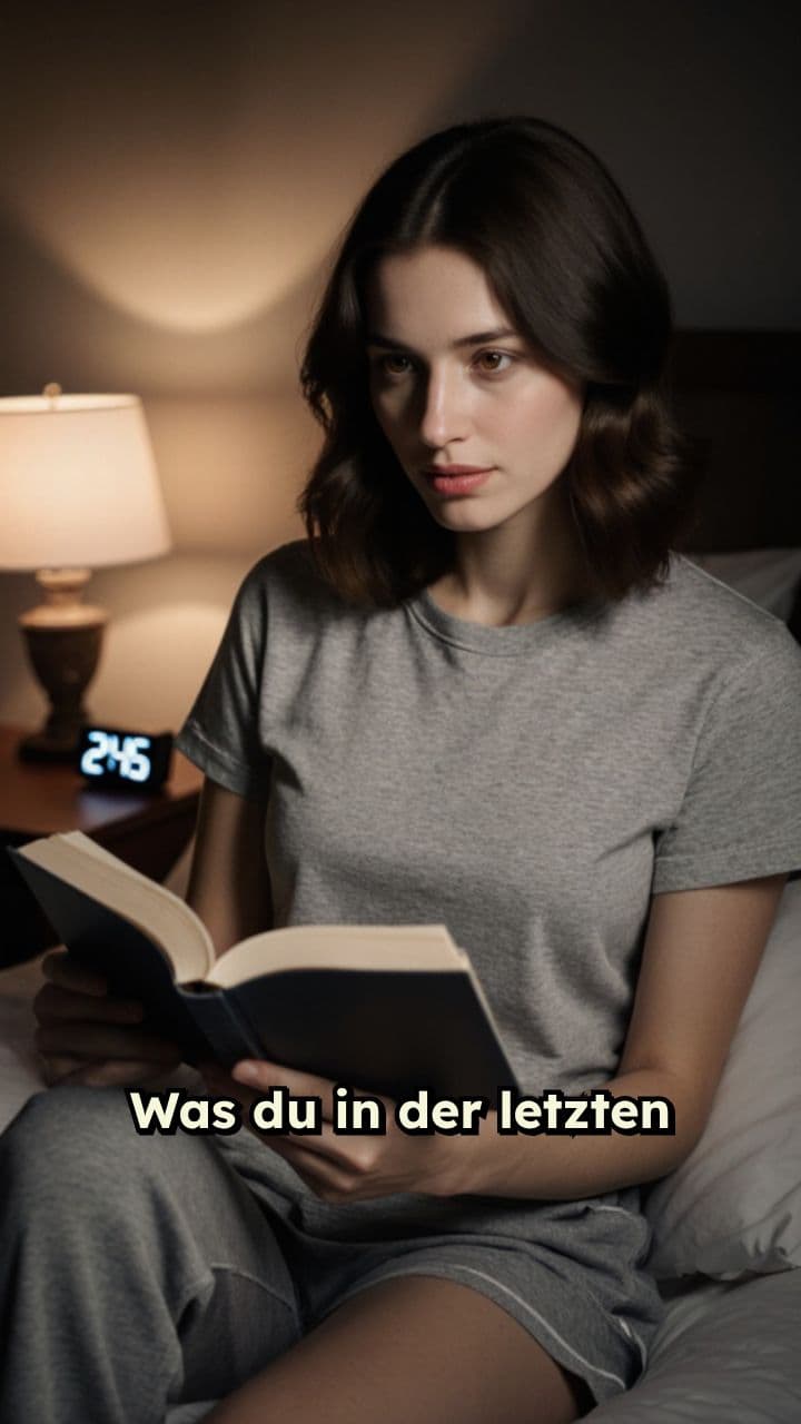 Abendroutine für besseren Schlaf
