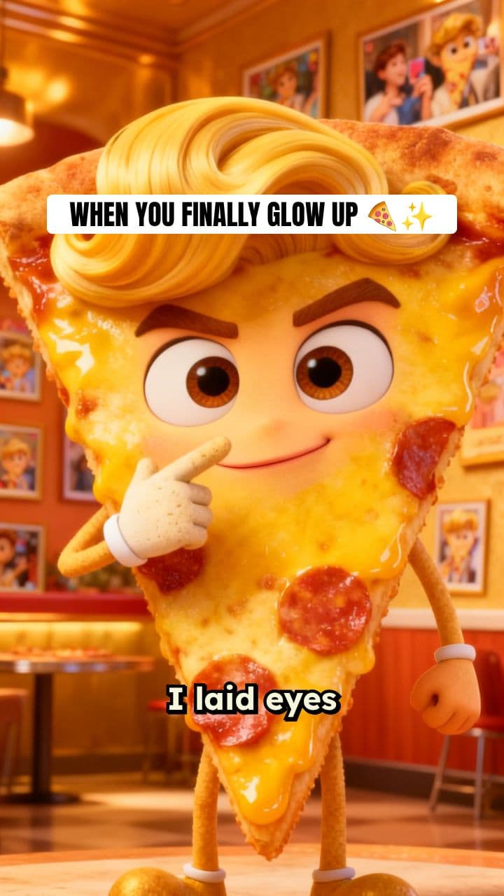 Presidential Pizza Slice Glow Up