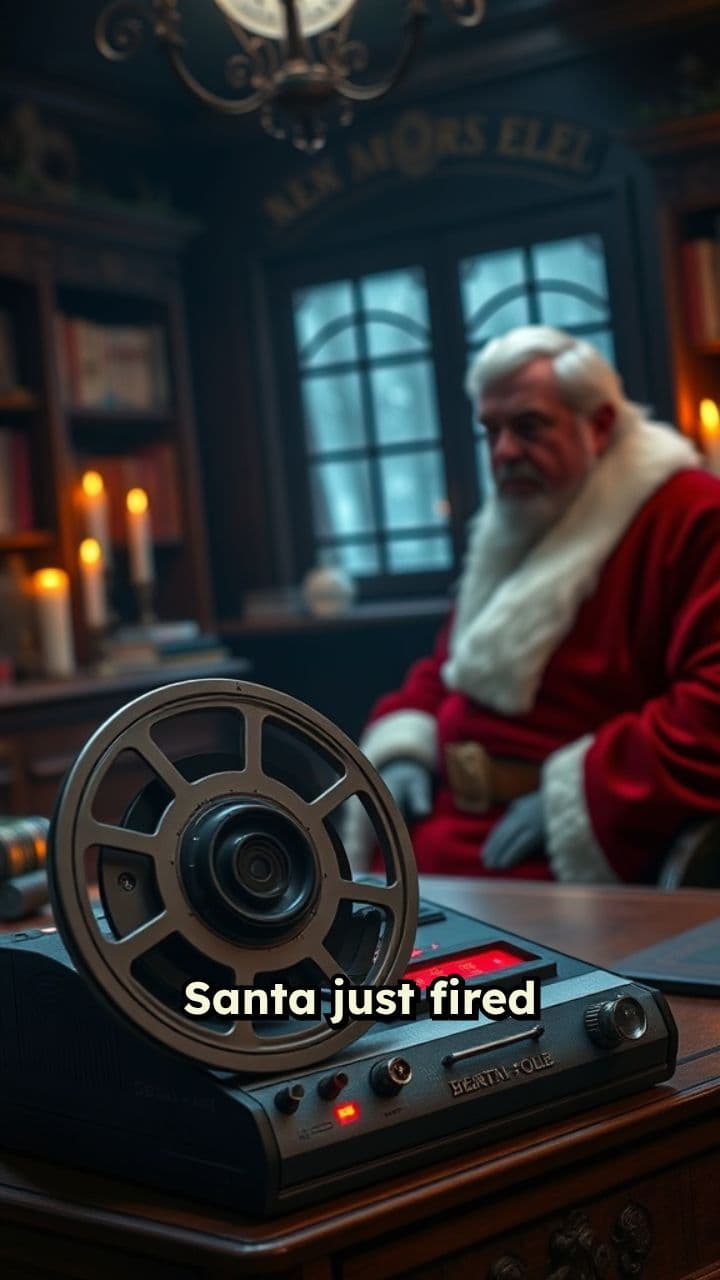 Santa Fires Head Elf Bernard