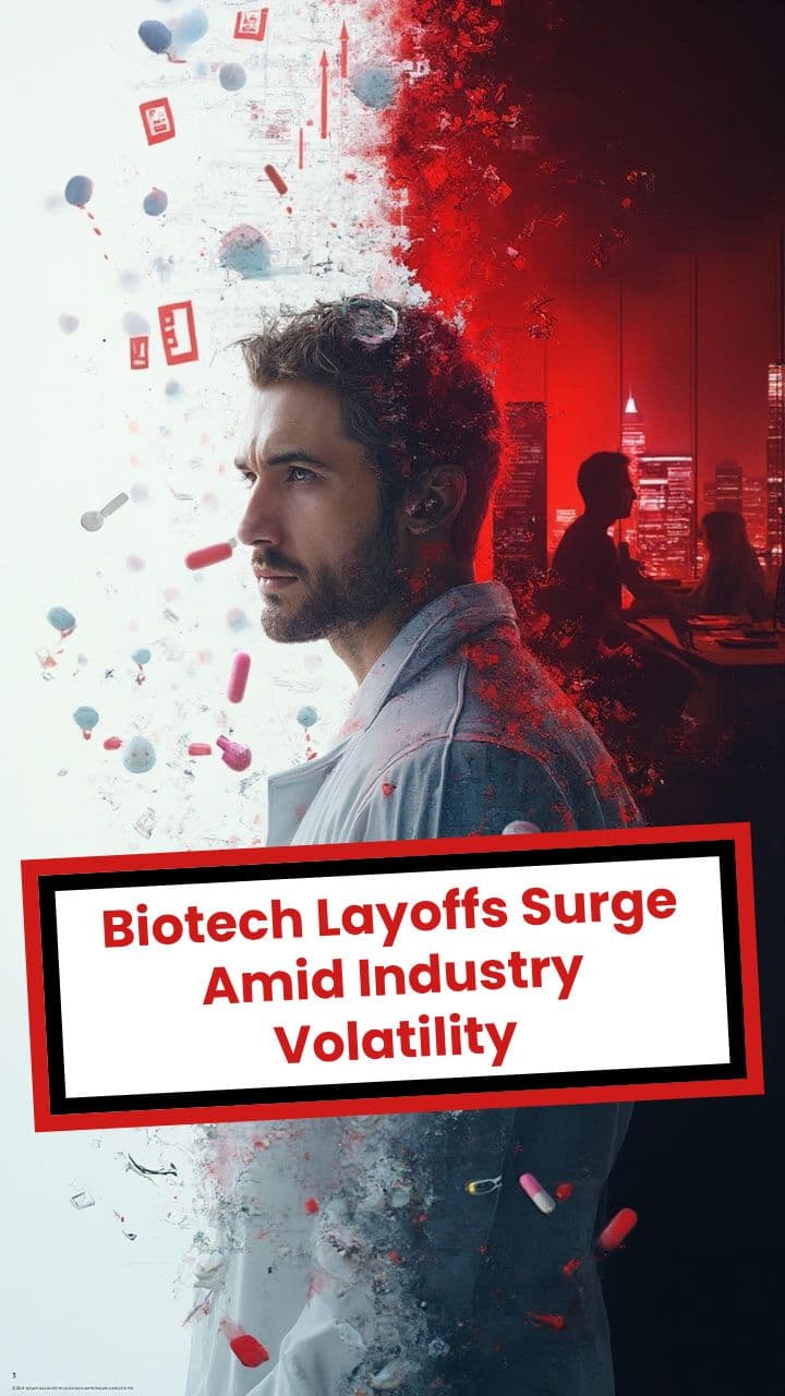 Biotech Layoffs Surge Amid Industry Volatility