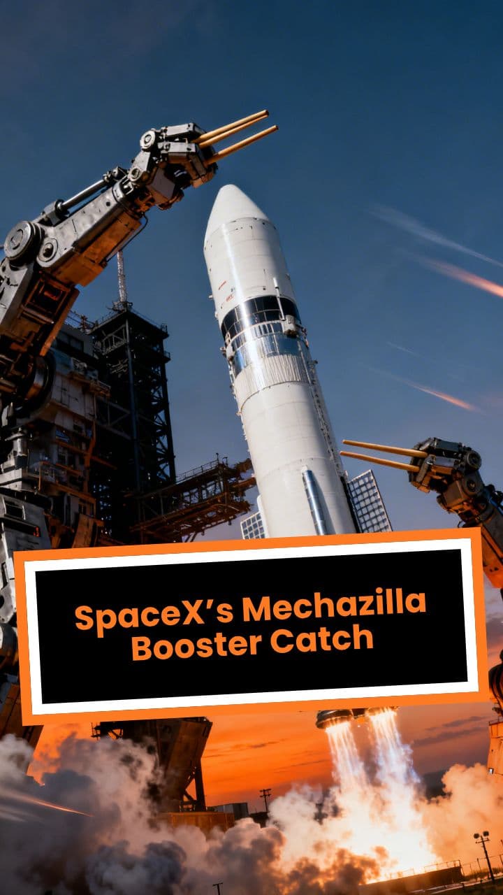 SpaceX’s Mechazilla Booster Catch
