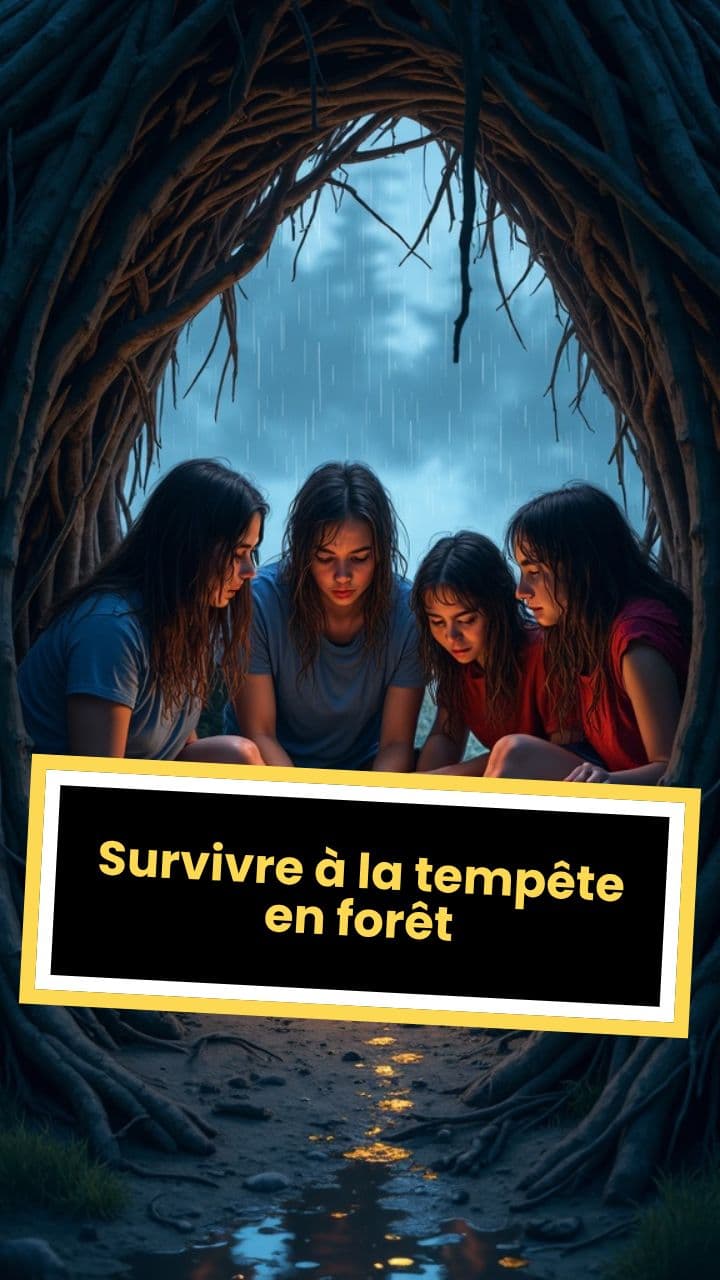 Survivre à la tempête en forêt