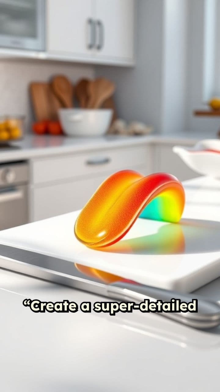 Gummy Tongue ASMR Cutting Experience