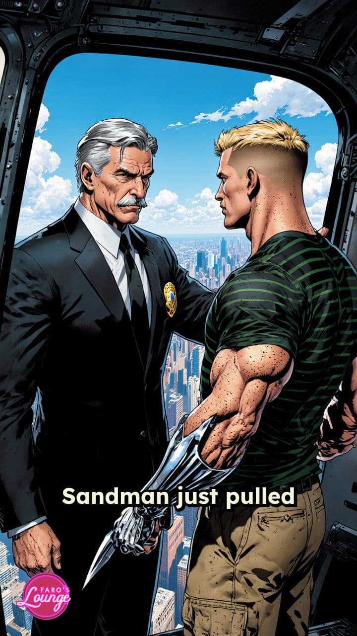 Sandman Punches Stacy From Chopper