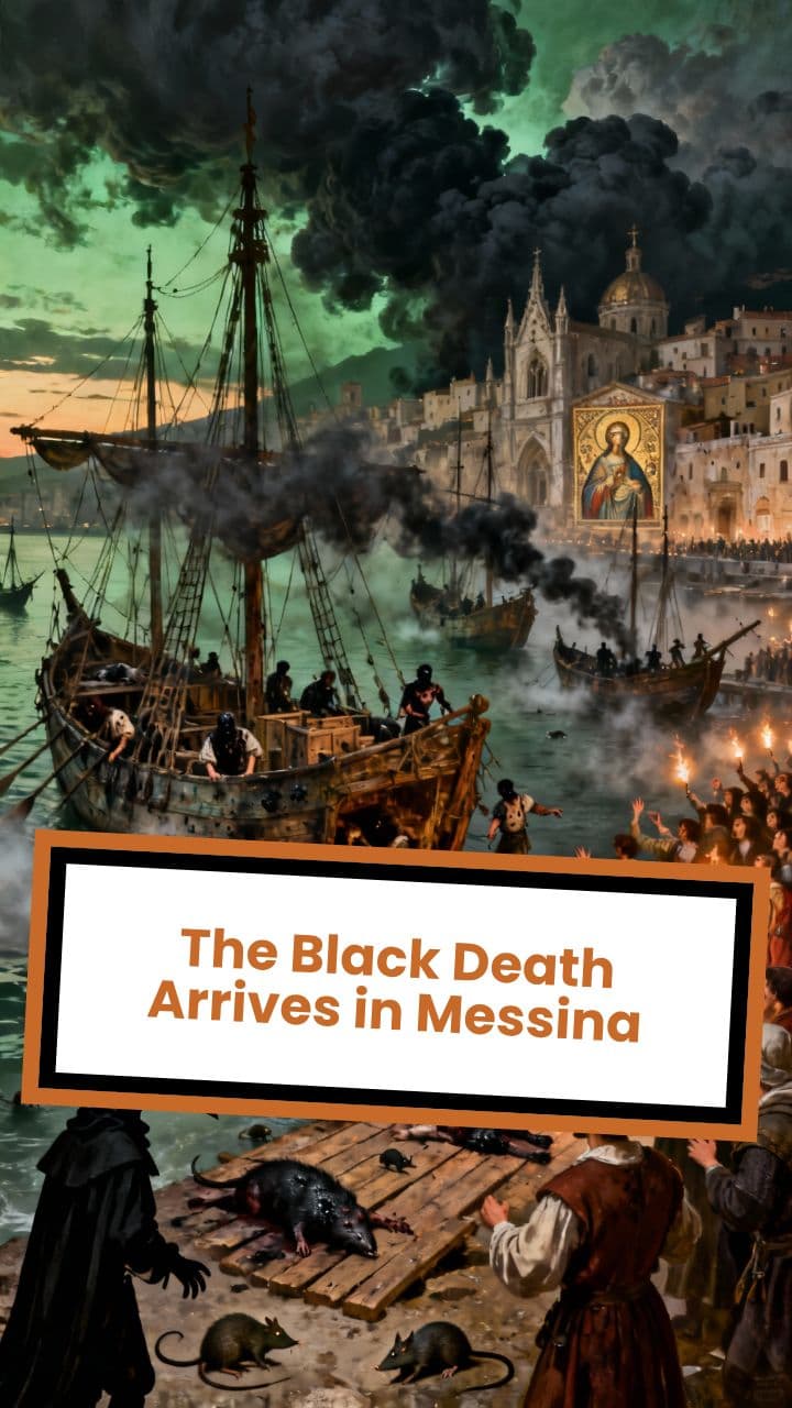 The Black Death Arrives in Messina