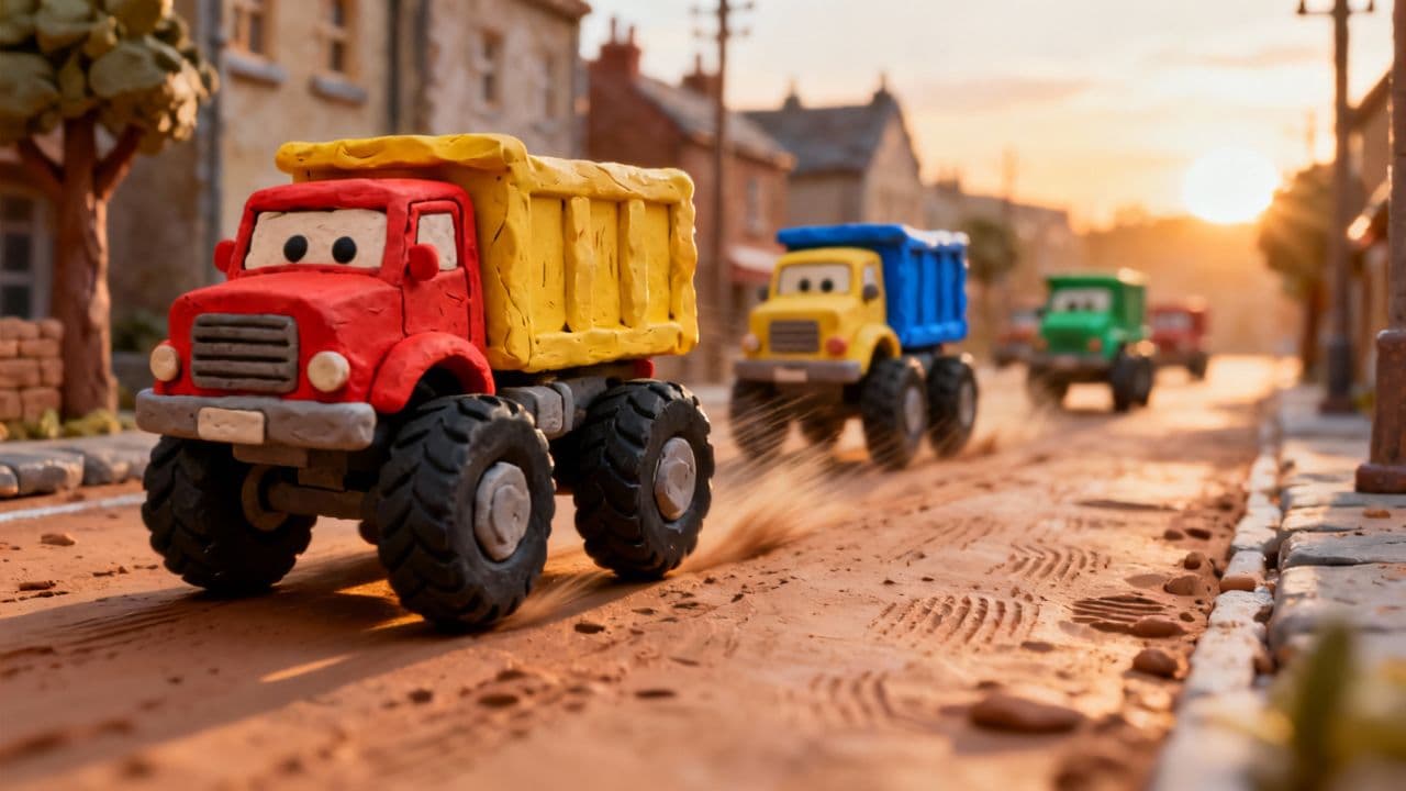 Vroom Vroom, Trucks in Our Town