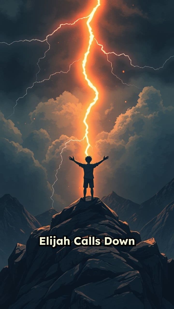 Elijah's Showdown on Mount Carmel