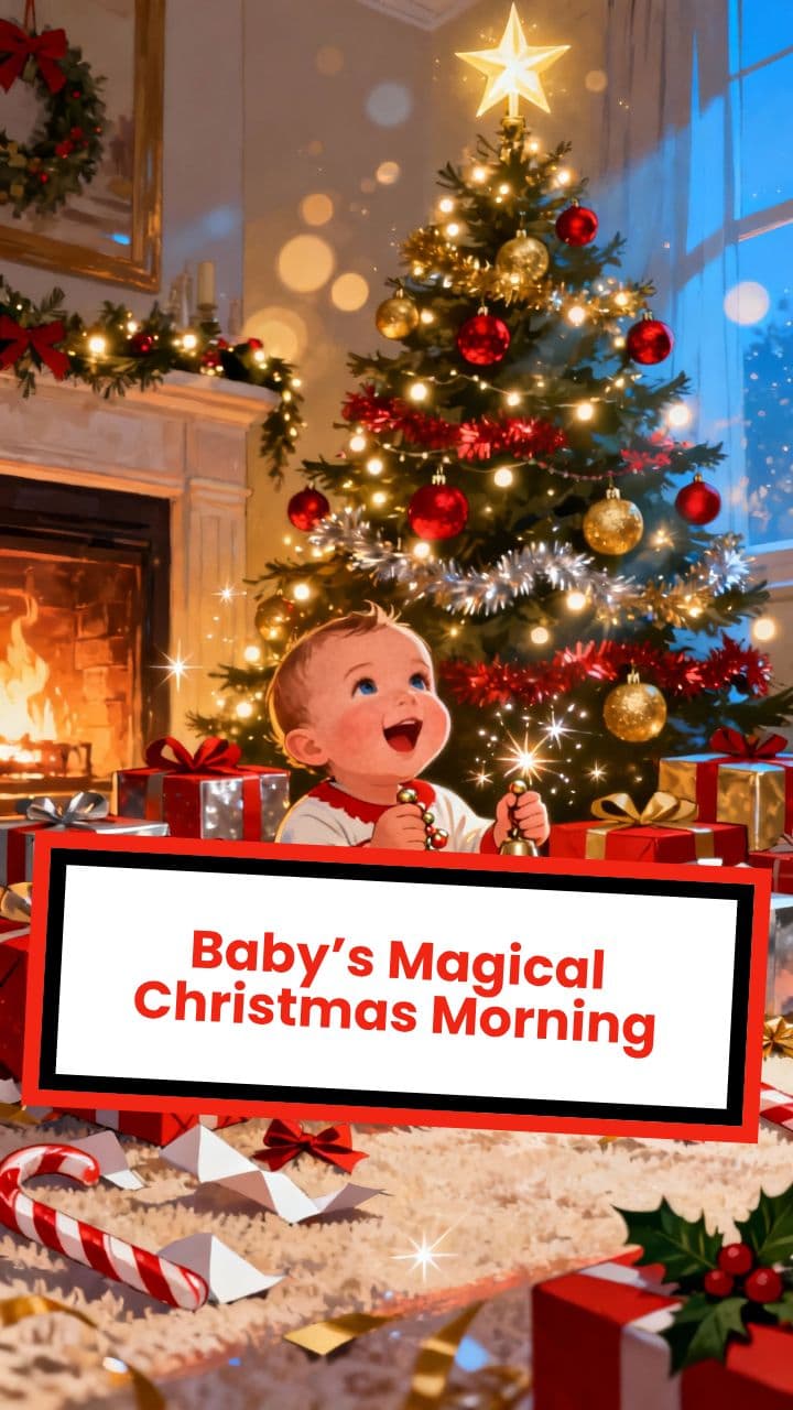 Baby’s Magical Christmas Morning