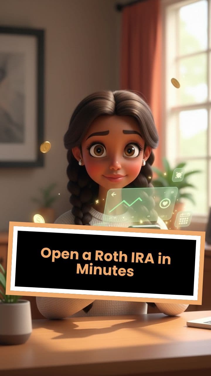 Open a Roth IRA in Minutes