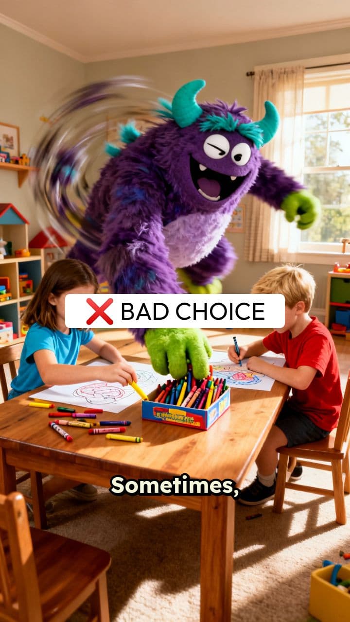 Kids and the Bad Choice Monster