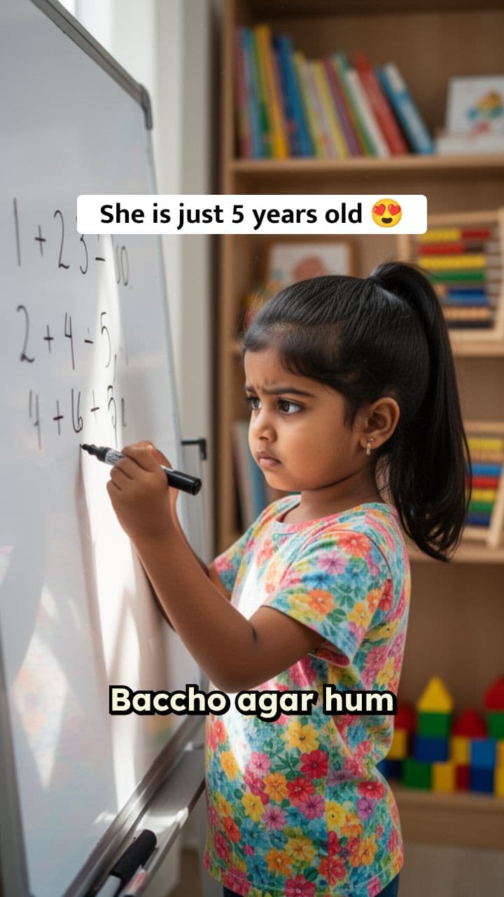 Kids Advanced Calculation Reel